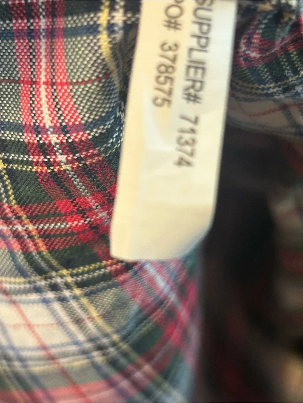 Polo Ralph Lauren button embroidered pattern